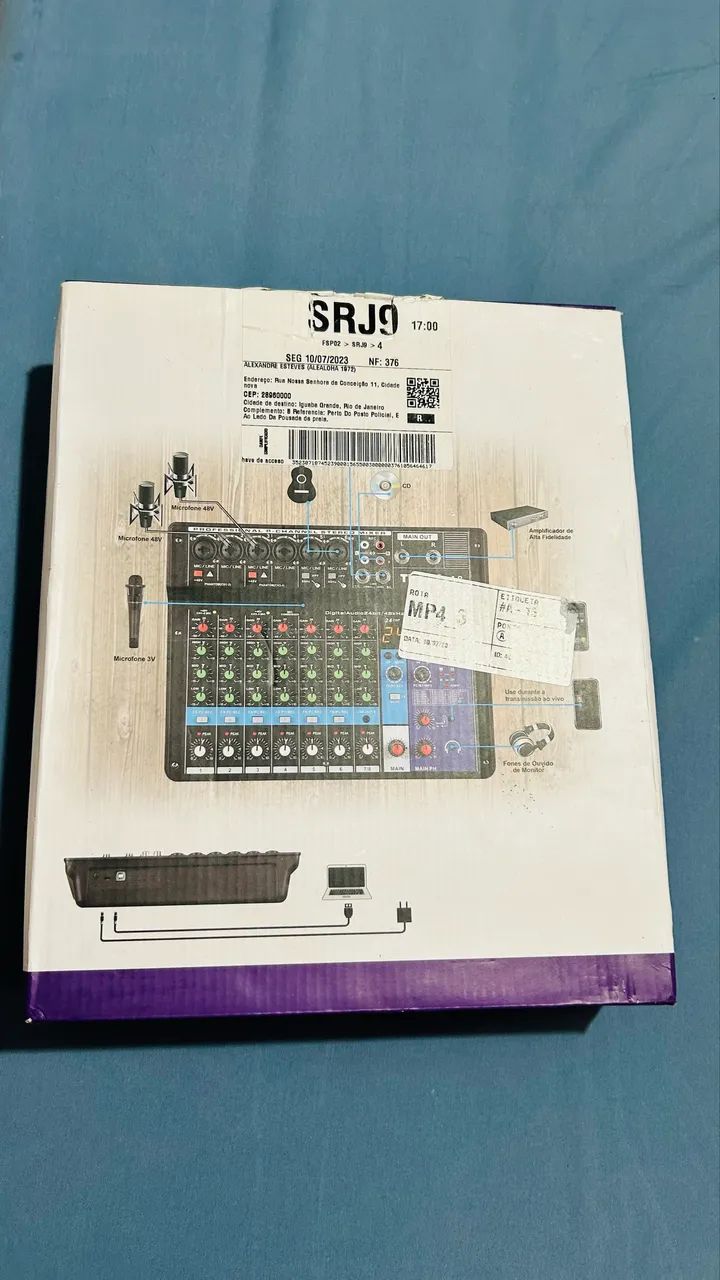 Mesa de Som Teyun A8
