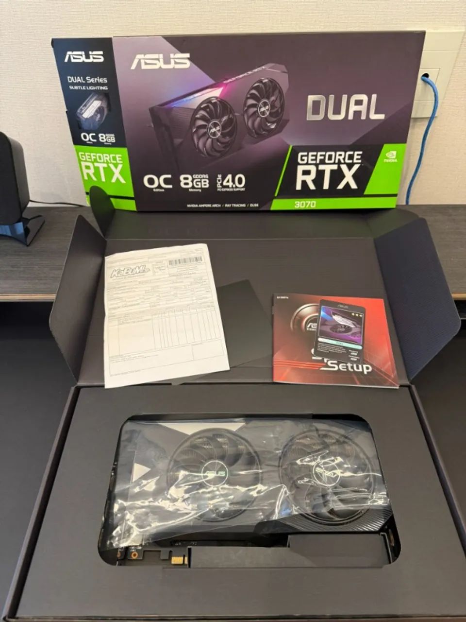 ASUS Dual GeForce RTX 3070 OC 8GB GDDR6 - Caixa Original