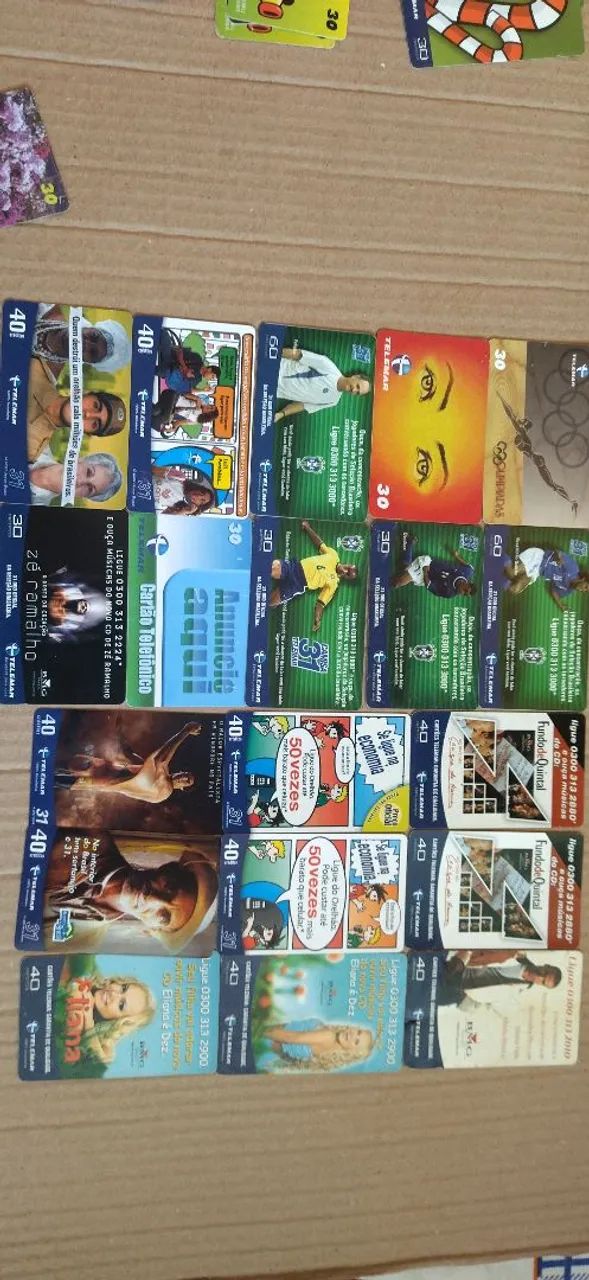 Cartões telefônicos  - Foto 3