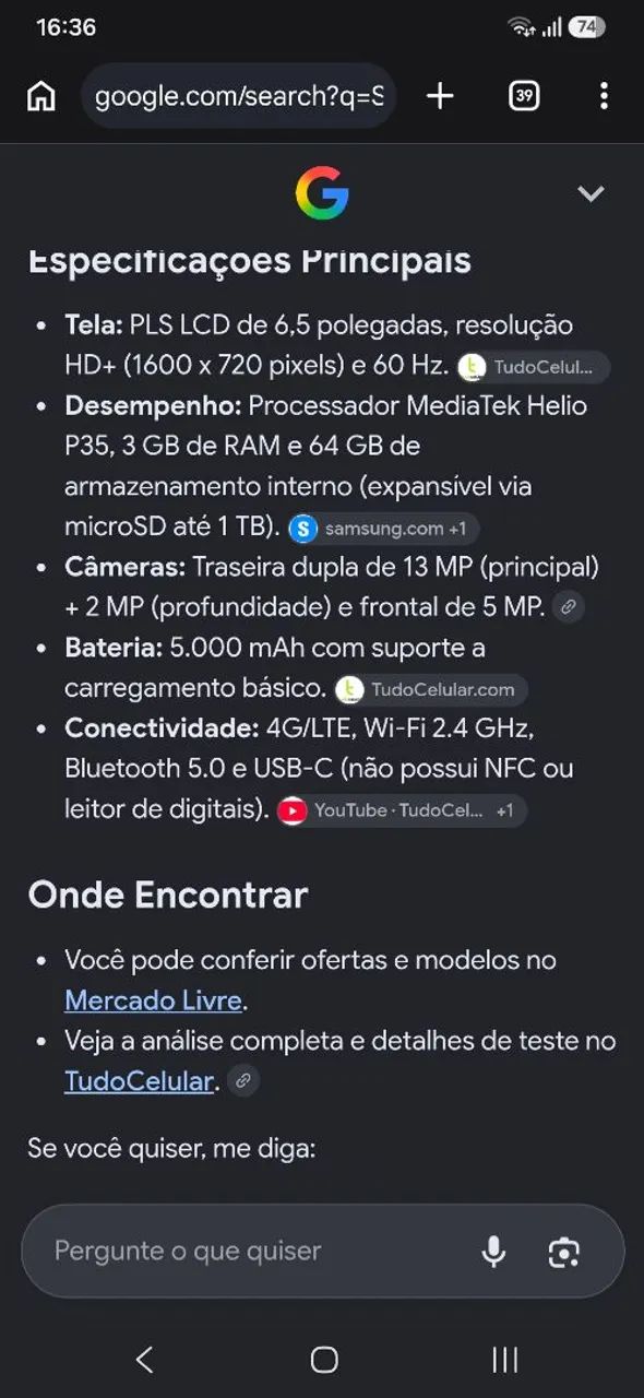 SAMSUNG A04E  - Foto 3