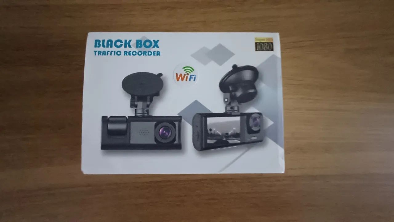 Camera veicular com 3 câmeras 