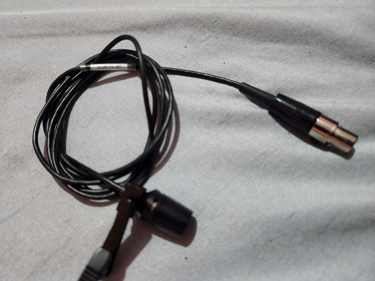Microfone Lapela Shure CVL B/c  - Foto 4