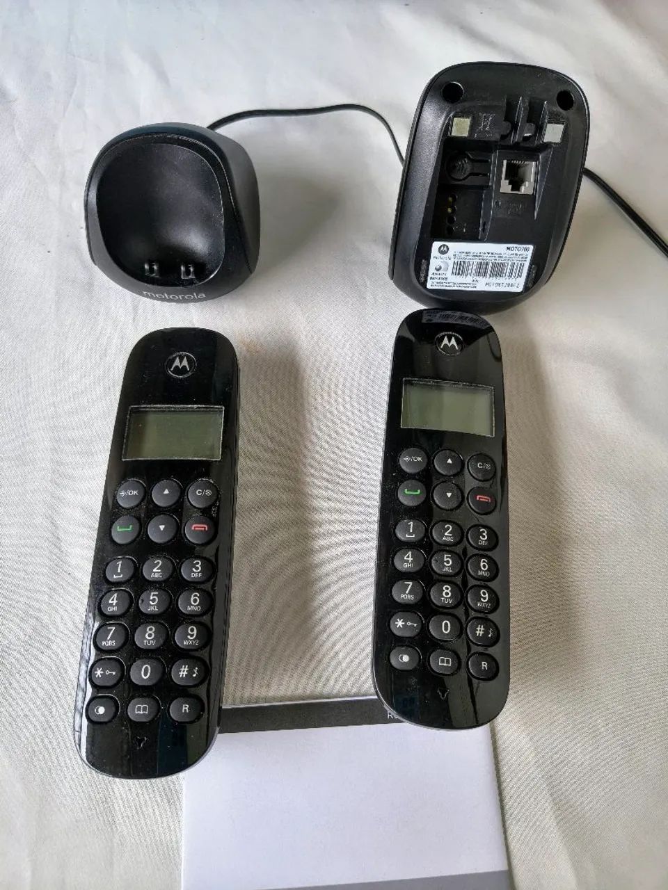 Telefone sem fio Motorola com ramal 