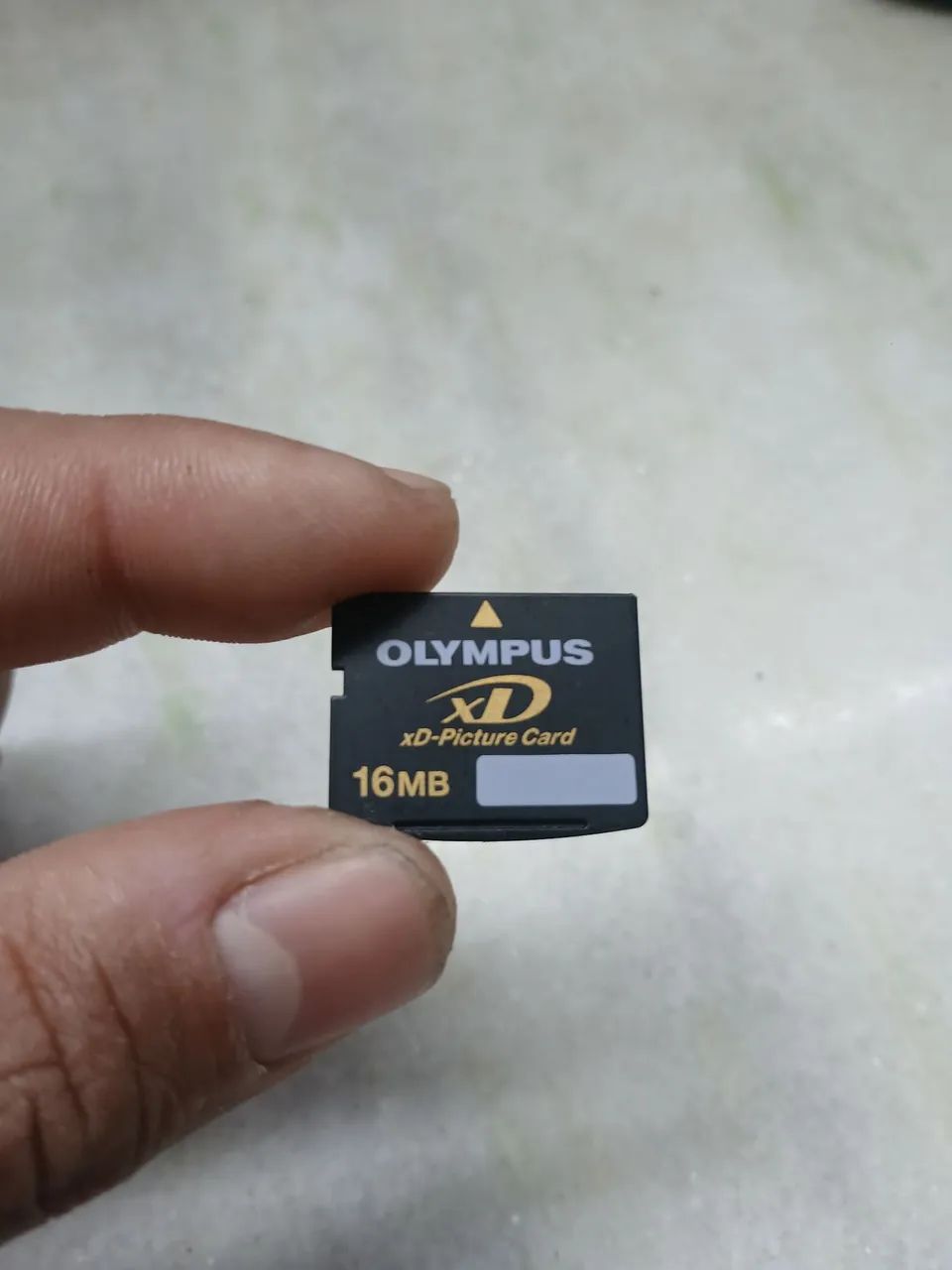 Cartão de memória olympus xd-picture 16 mb