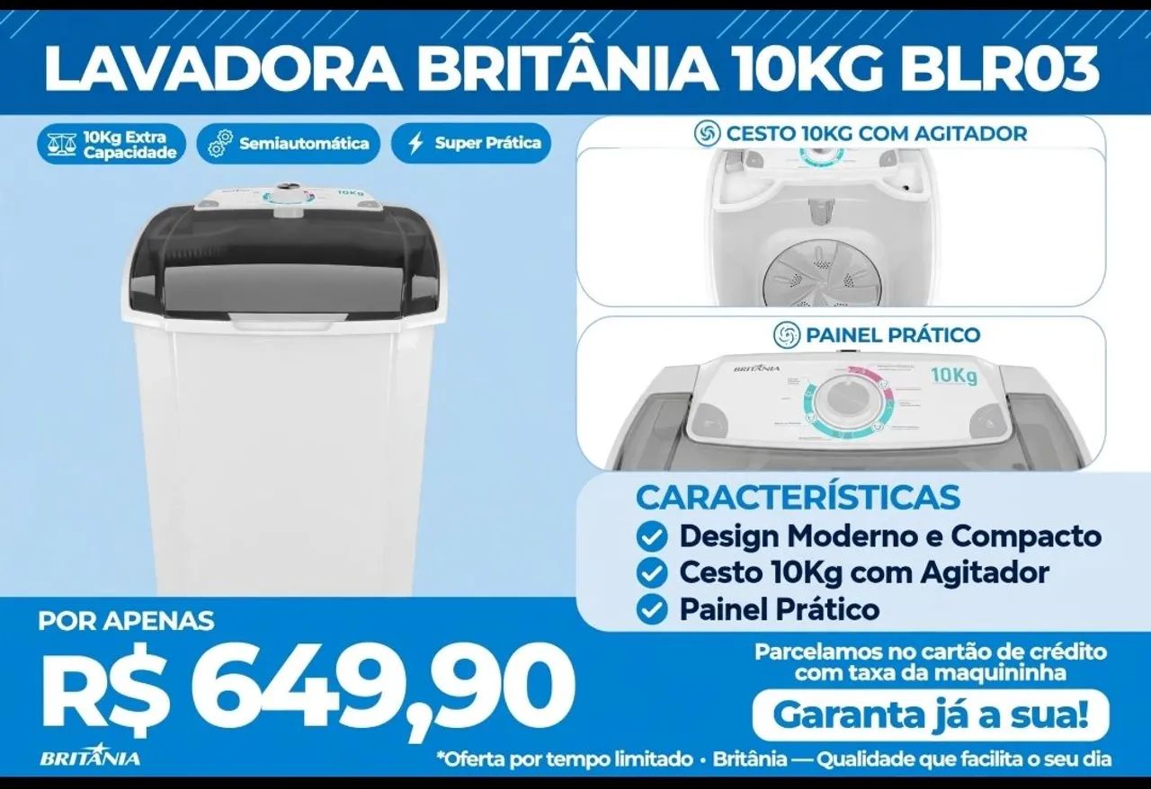 Tanquinho Britânia 