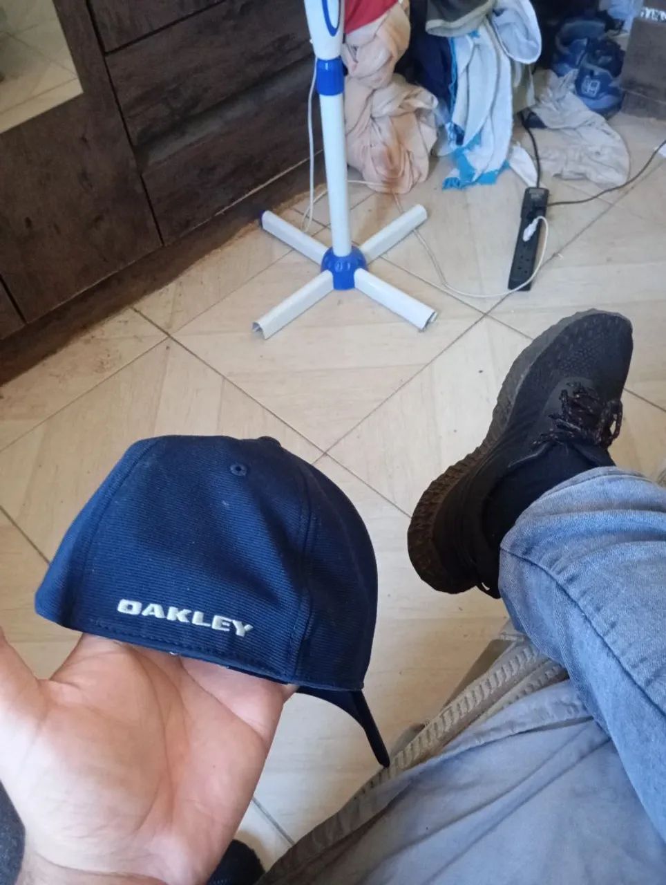 Boné da Oakley tincan azul - Foto 3