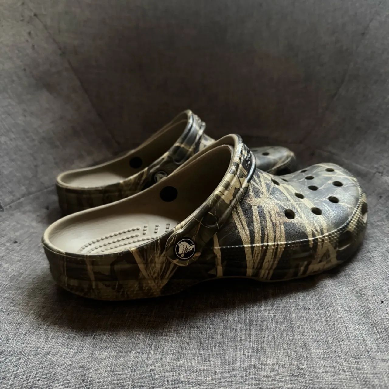 sandália crocs realtree camuflada original  - Foto 3