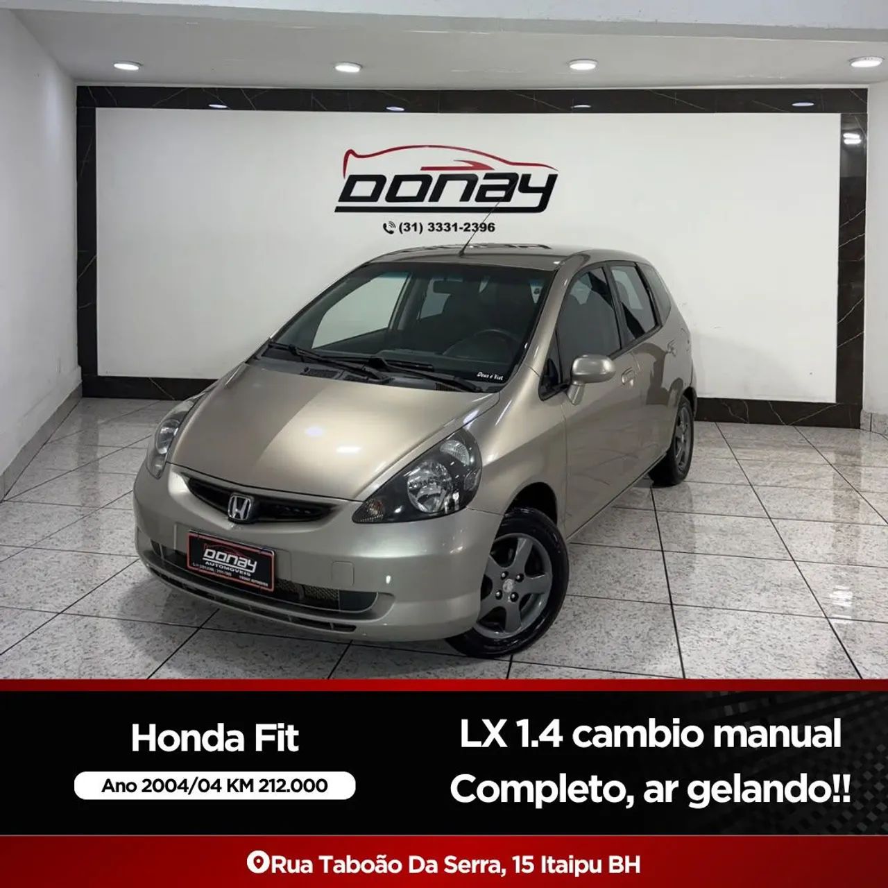 Honda Fit LX 1.4/ 1.4 Flex 8v/16v 5P Mec. 2004