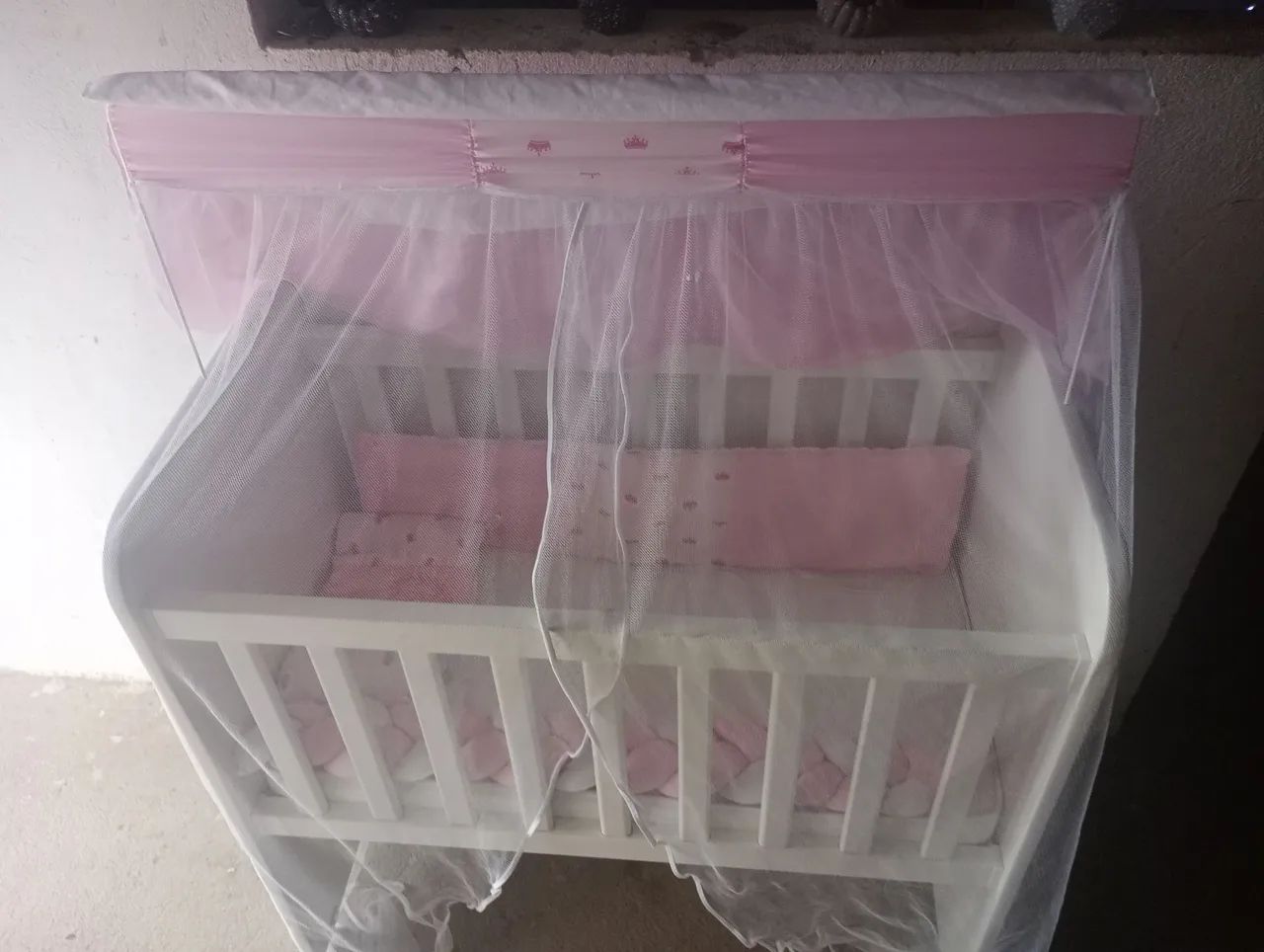 MINI BERÇO BEBÊ - Foto 2