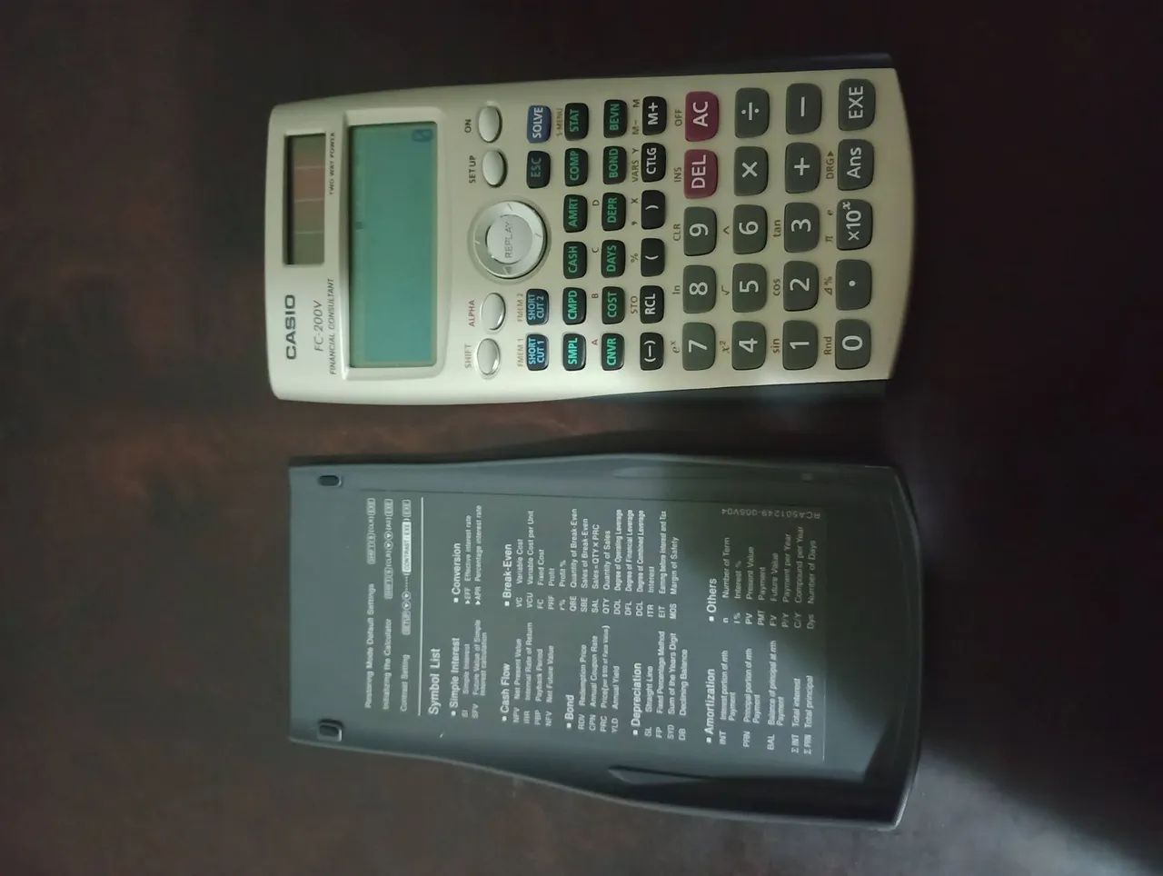 Calculadora financeira da Casio