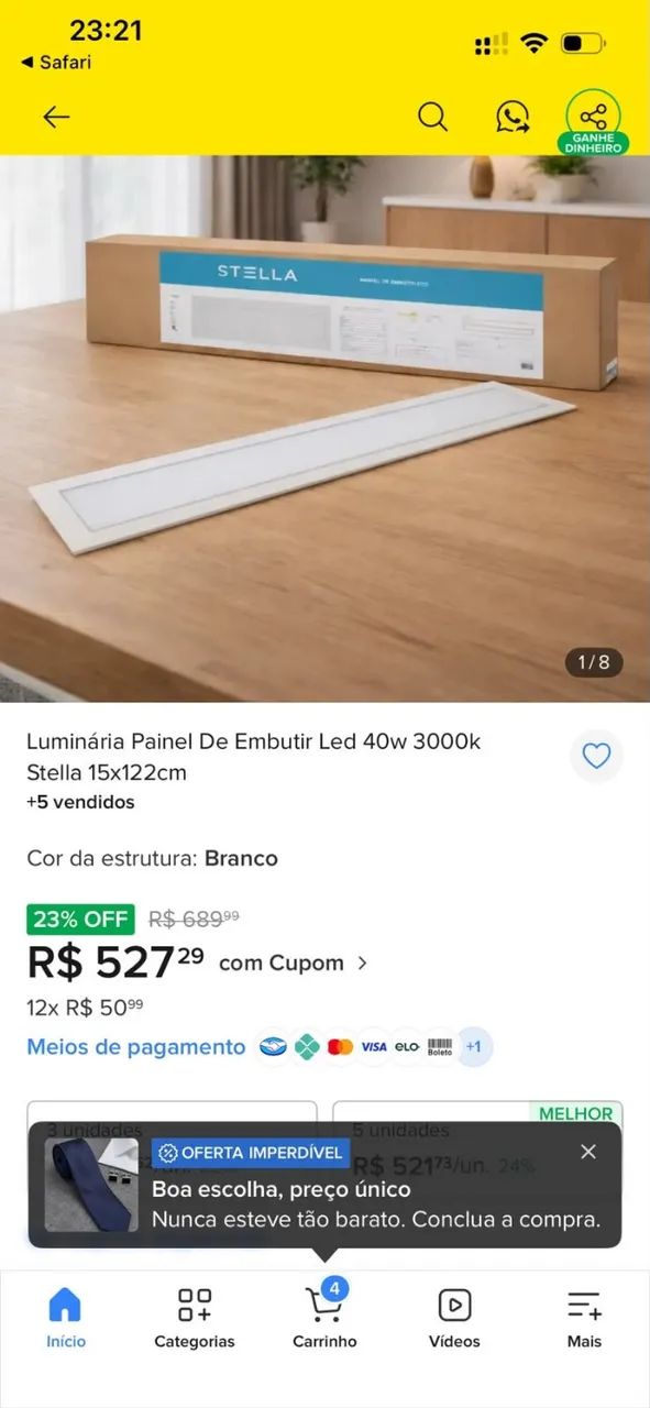 Luminária de embutir (lâmpada)
