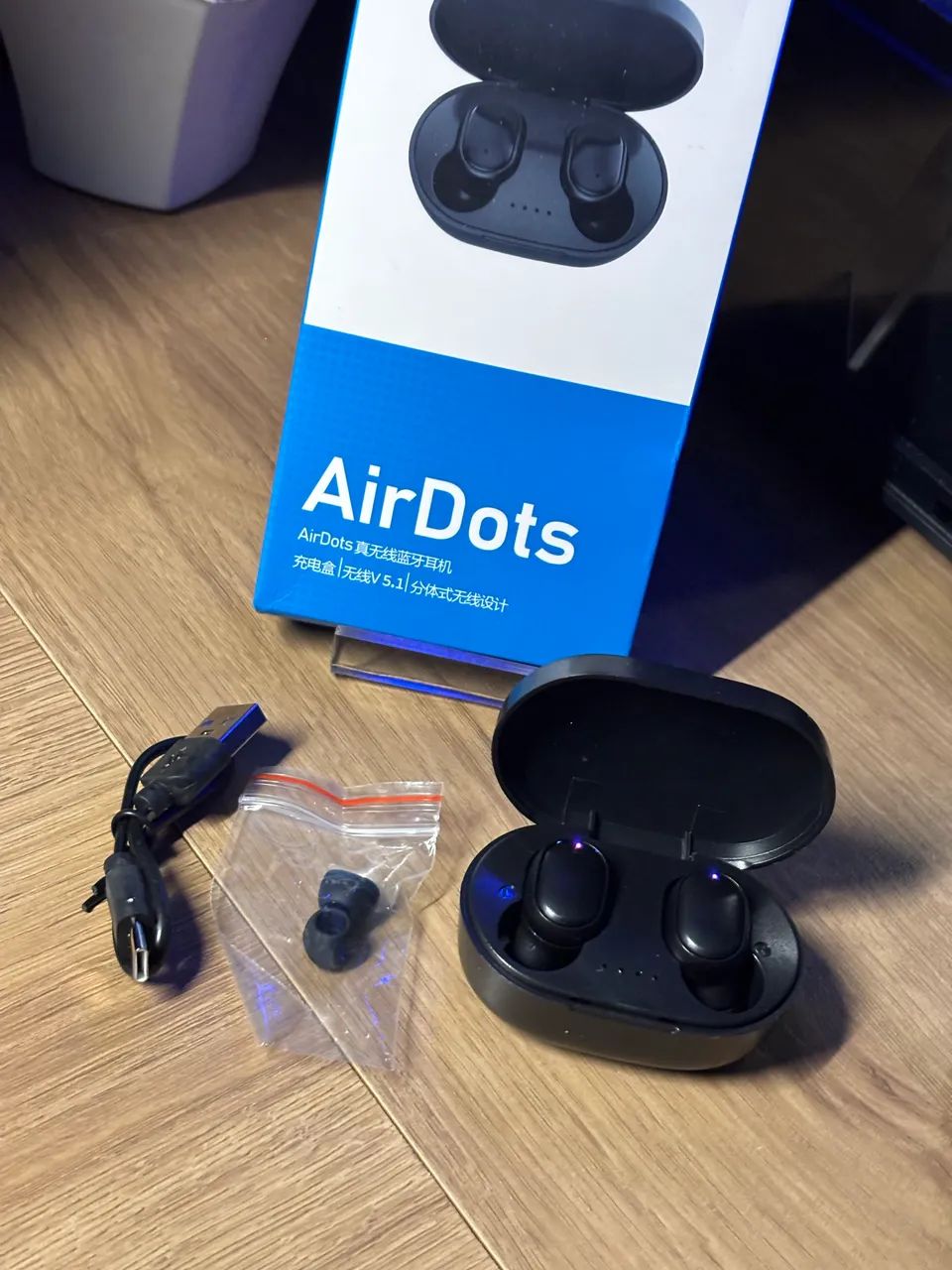 Fone airdots Bluetooth novo  - Foto 2