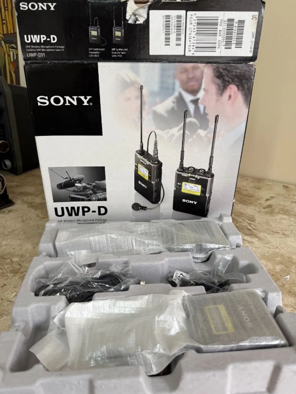Microfone sem fio SONY