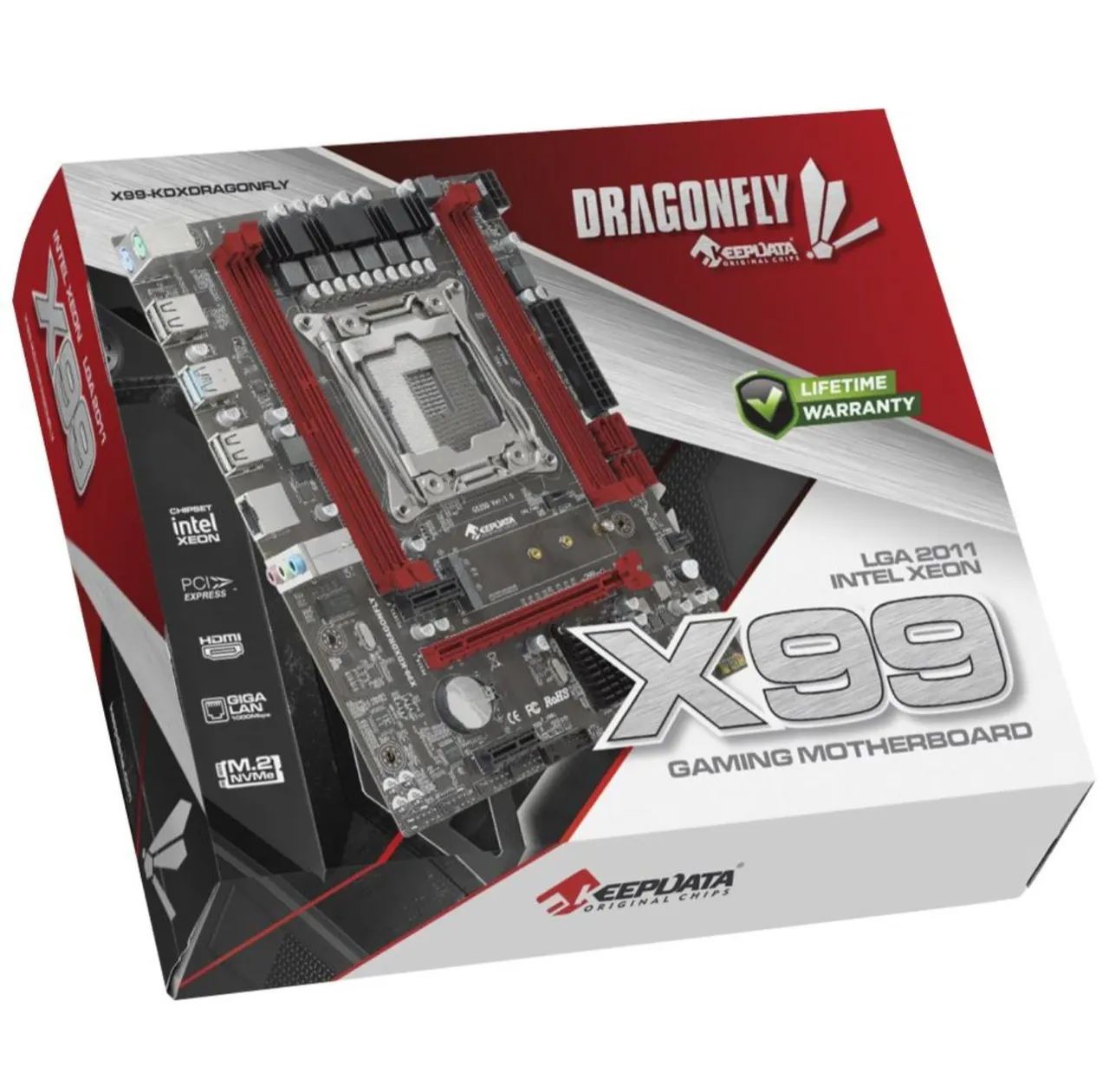 Placa Mãe Gamer X99 Dragonfly Keepdata para XEON  - Foto 2