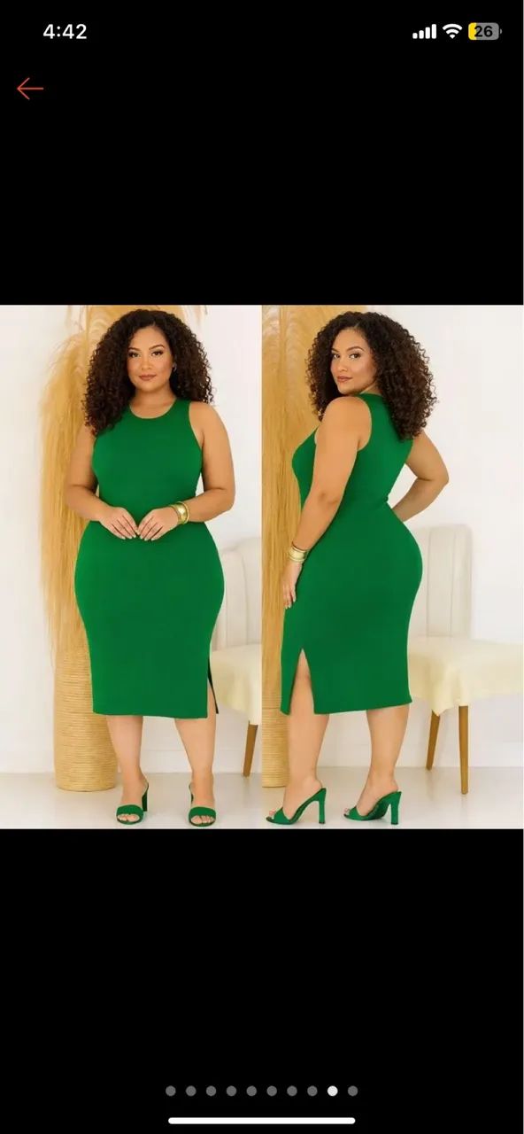 Vestido plus size
