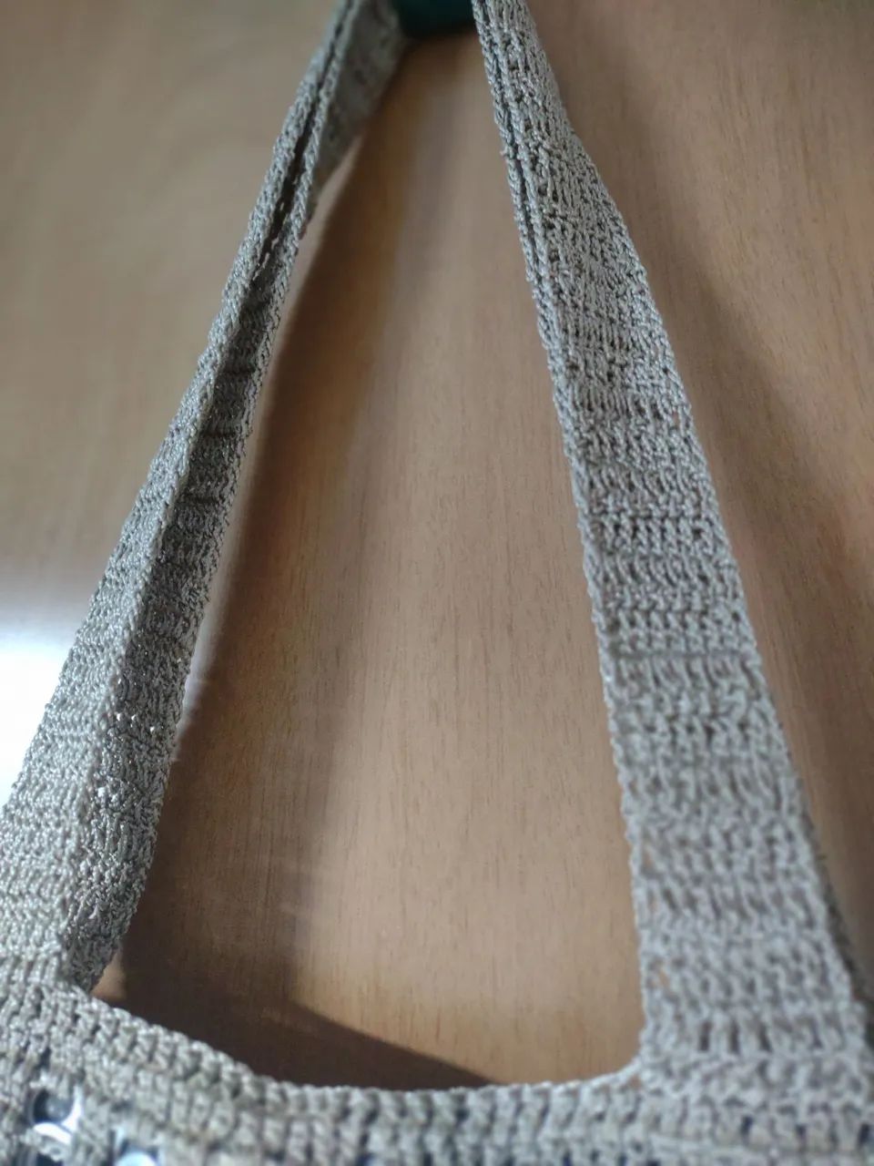 Bolsa em crochê com lacres  - Foto 4