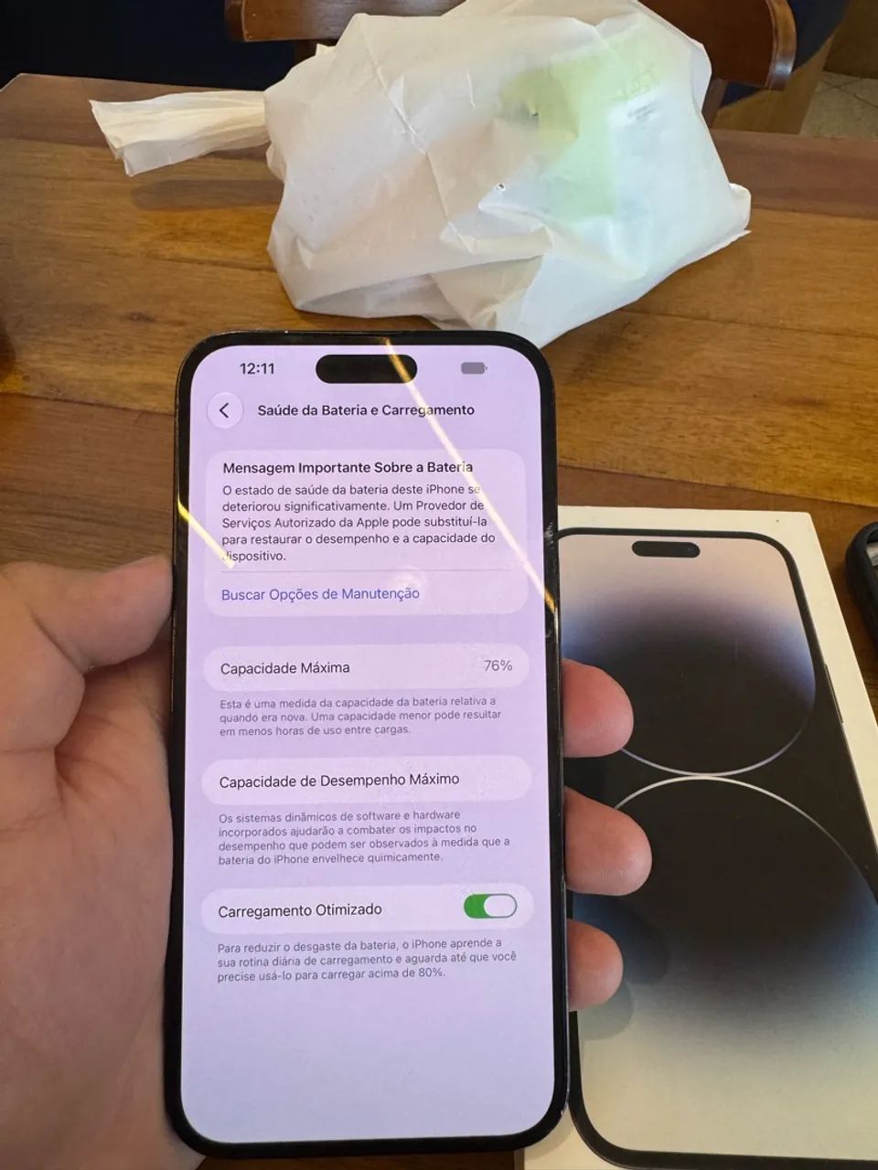 iPhone 14 Pro Max 256gb Preto (COM CAIXA E GARANTIA) - Foto 2