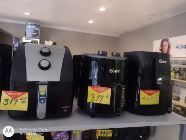 Fritadeiras sem óleo/Air Fryers diversos modelos e marcas  - Foto 3