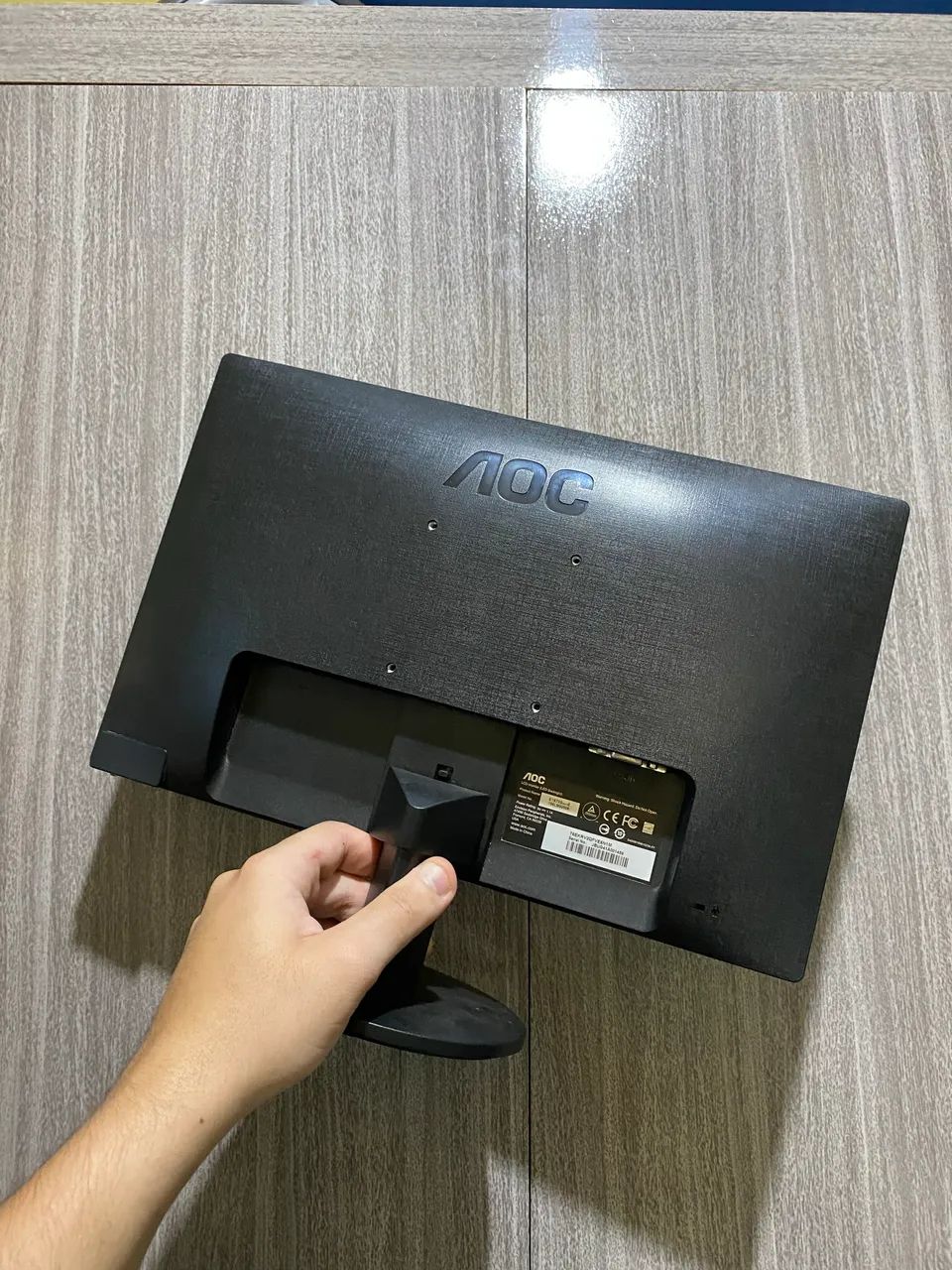 Monitor LED AOC 15.6" E1670Swu - Totalmente Novo - Foto 2