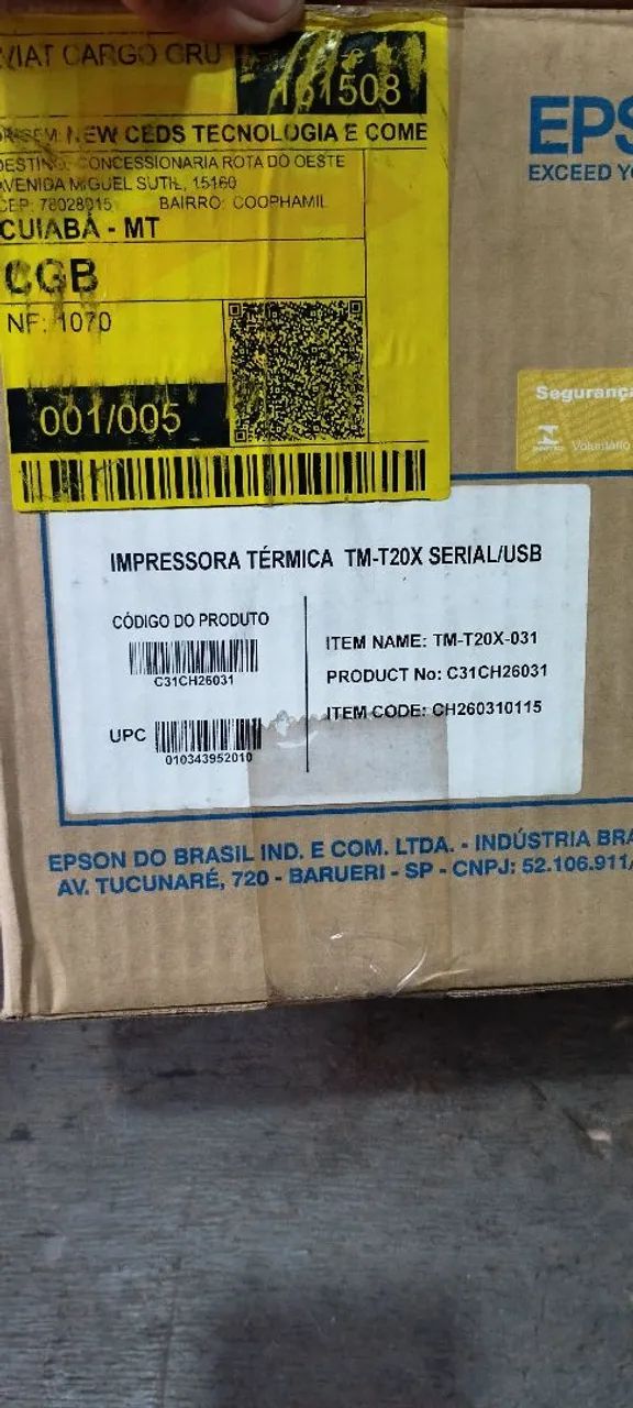 Impressora térmica 