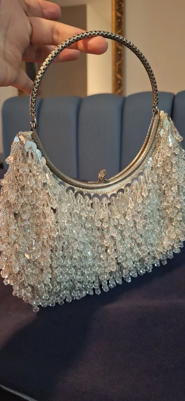 Bolsa Vintage feira a mão 