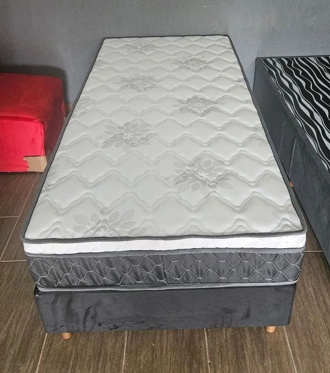 CAMA BOX SOLTEIRO MOLAS ENSACADAS - NOVA / ENTREGAMOS  - Foto 3