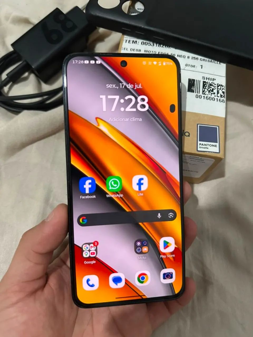 Moto Edge 50 neo ler anúncio  - Foto 3