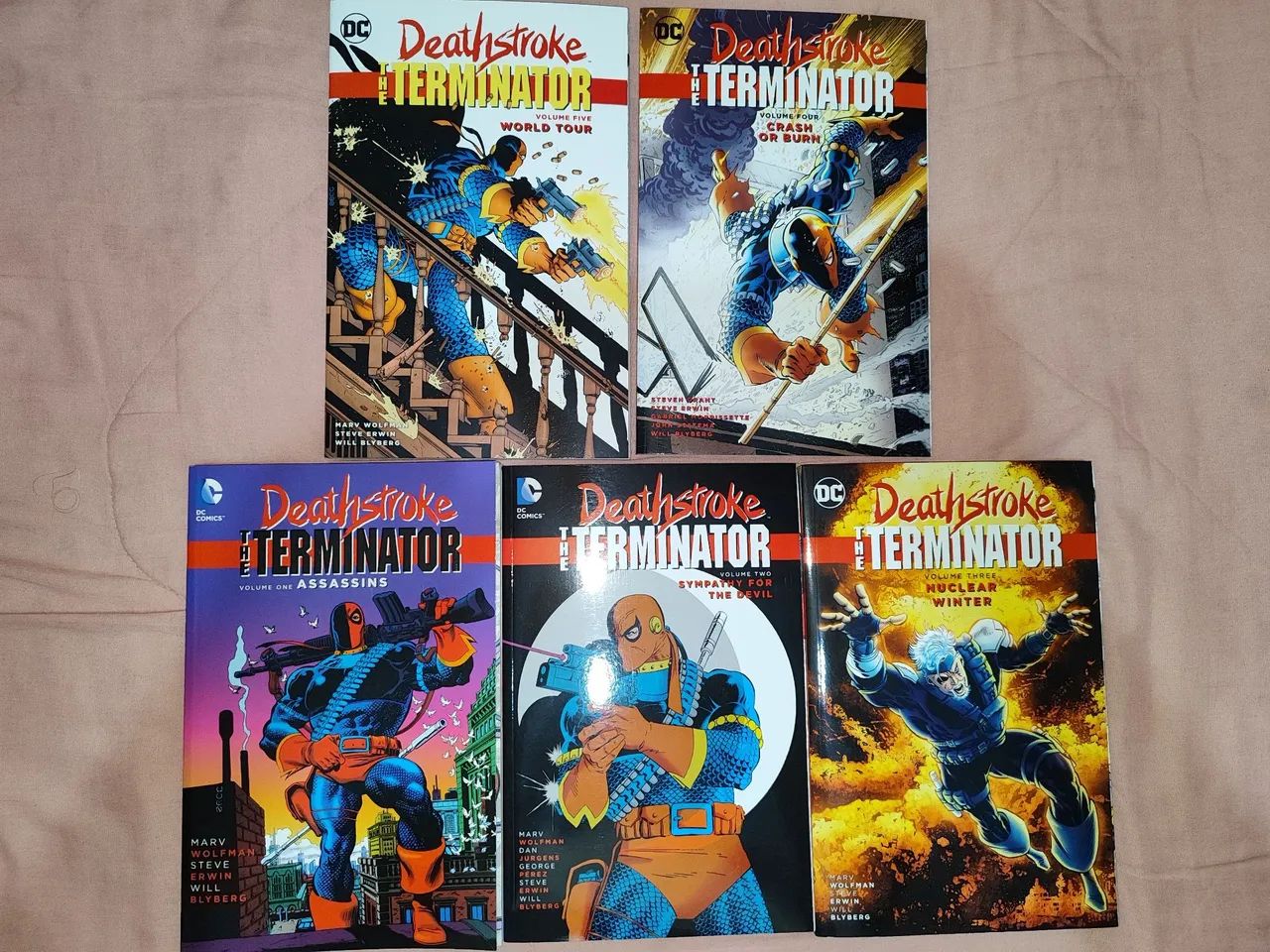 Deathstroke The Terminator 1 a 5 - Em INGLÊS 