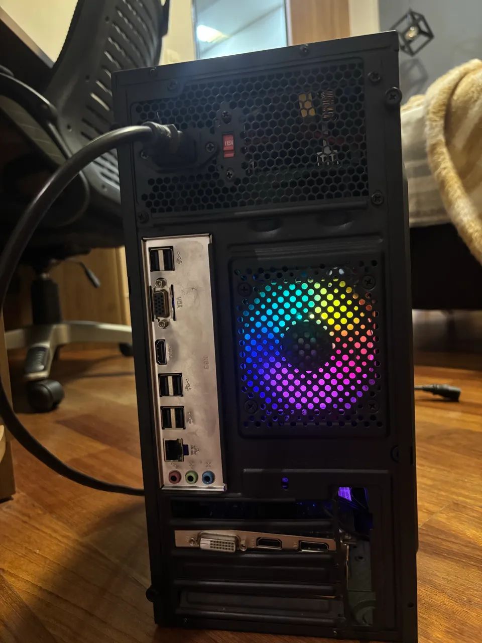 Vendo ou troco Pc gamer com monitor - Foto 2