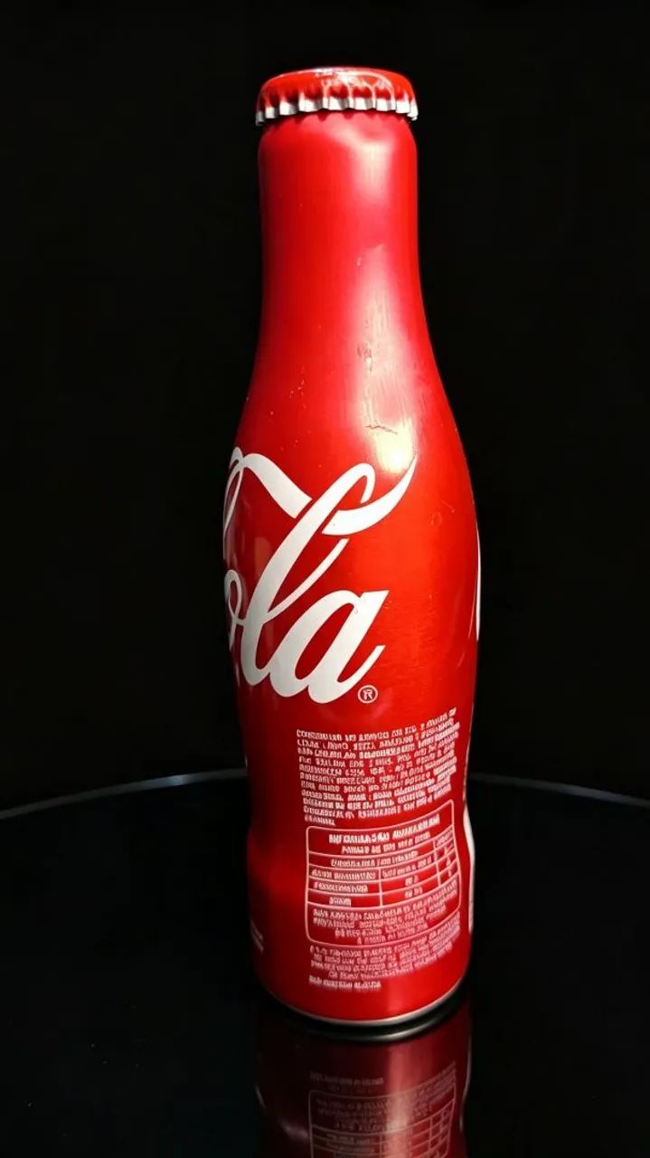 Garrafa Coca cola, comemorativa, alumínio, lacrada.    - Foto 2