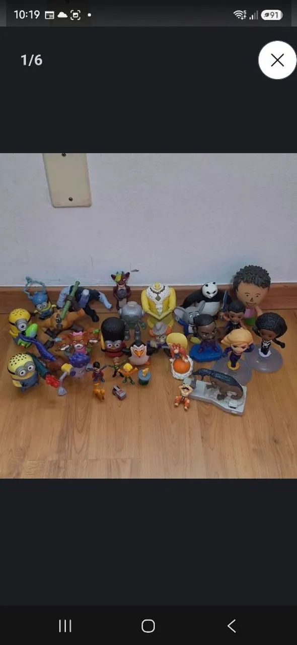 Lote de brinquedos 