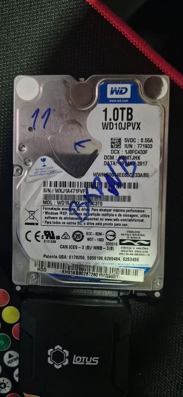 Hd 1tb 100% bom