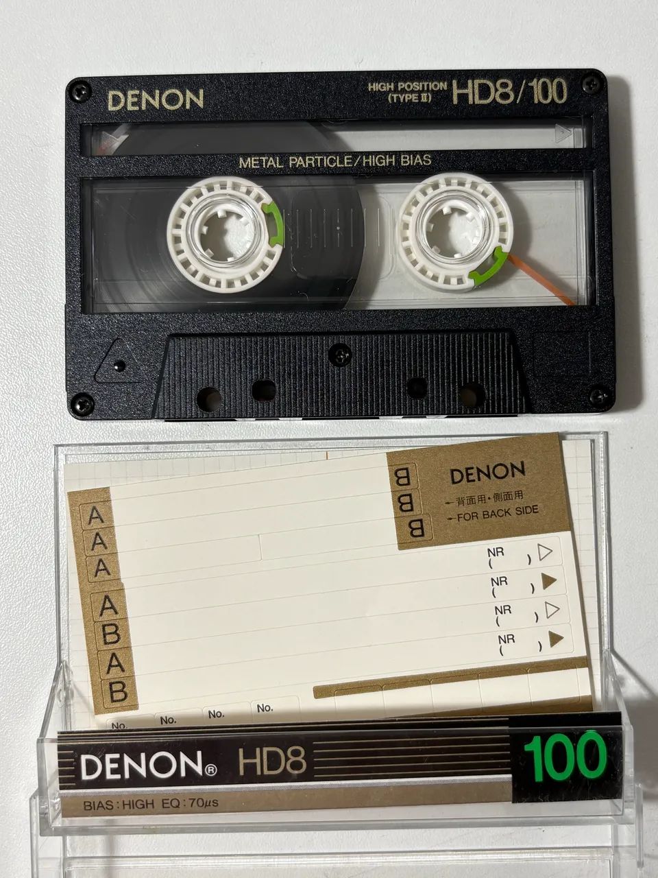 Fita k7 Denon HD8 100 cromo metal - Foto 5