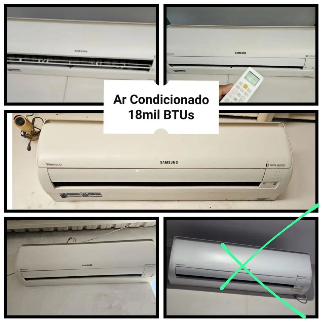 Ar Condicionado 18 mil BTU's
