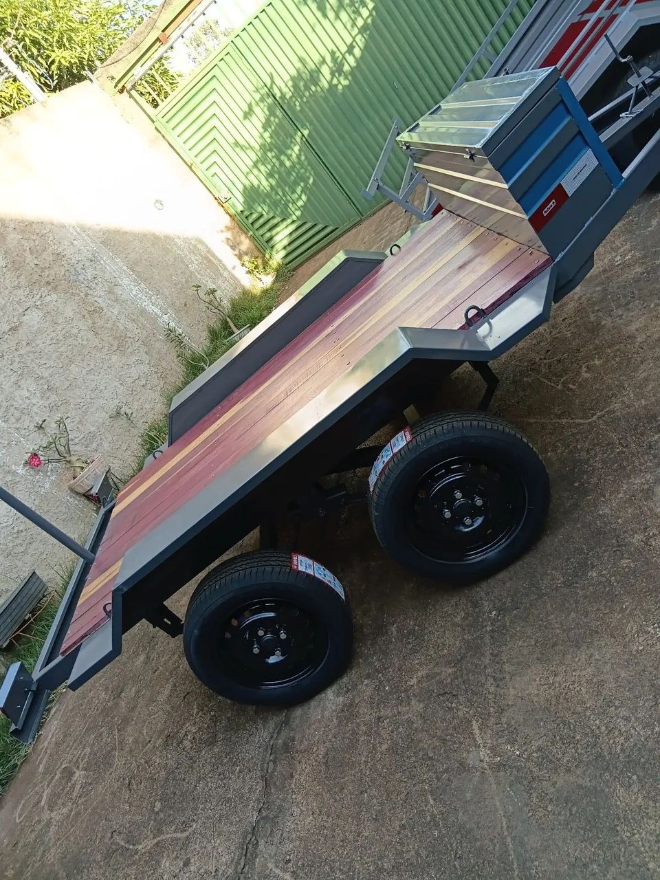 Carretinha prancha trucada em trindade  - Foto 4