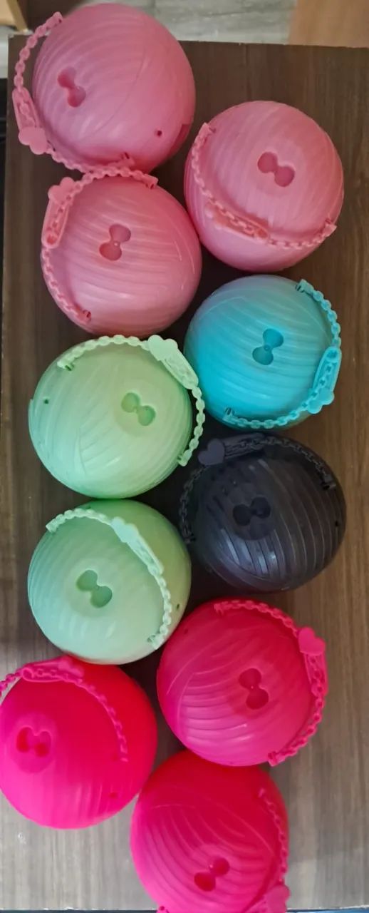10 bolas Lol vazias