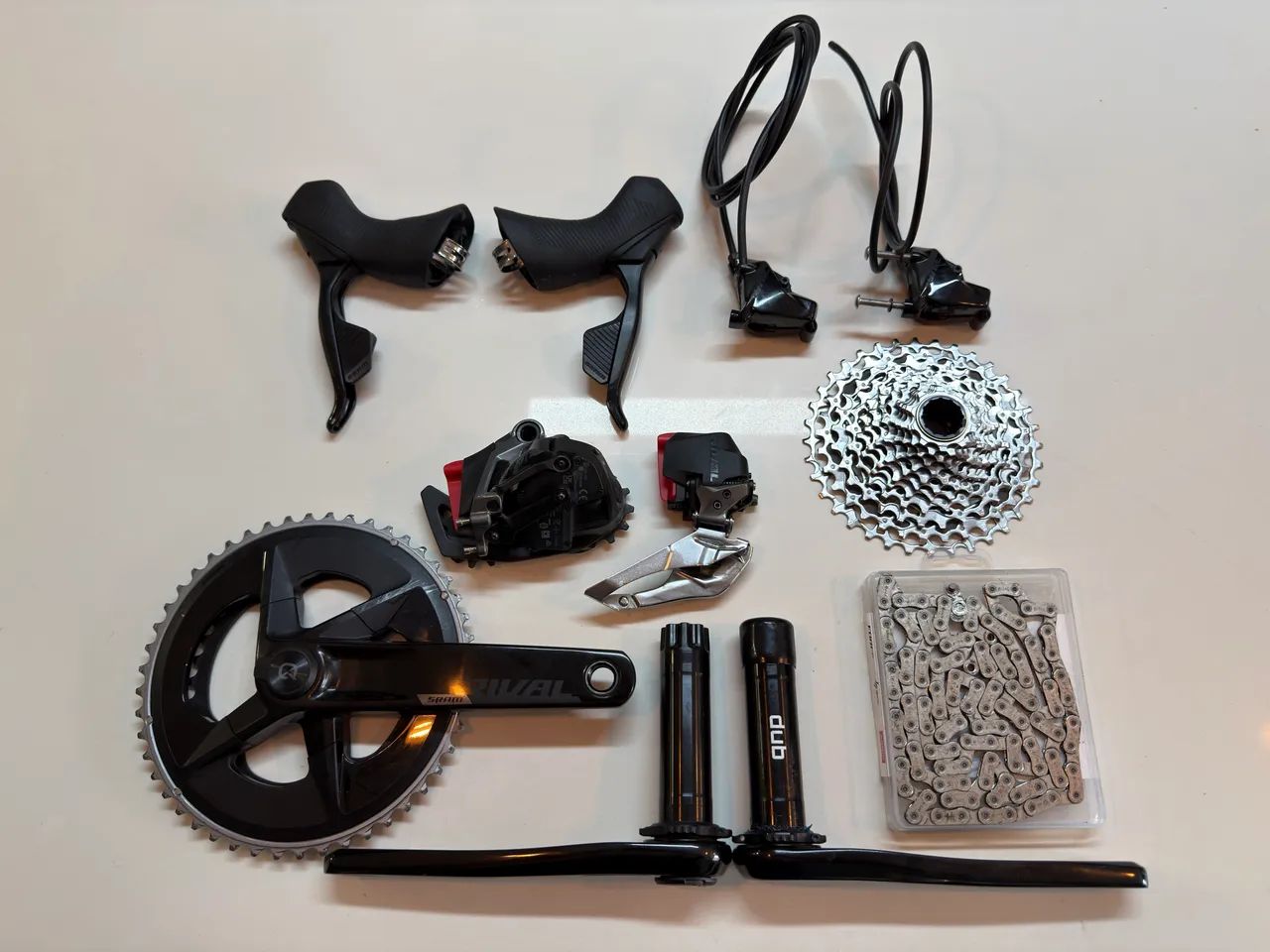 Grupo sram rival axs com potencia