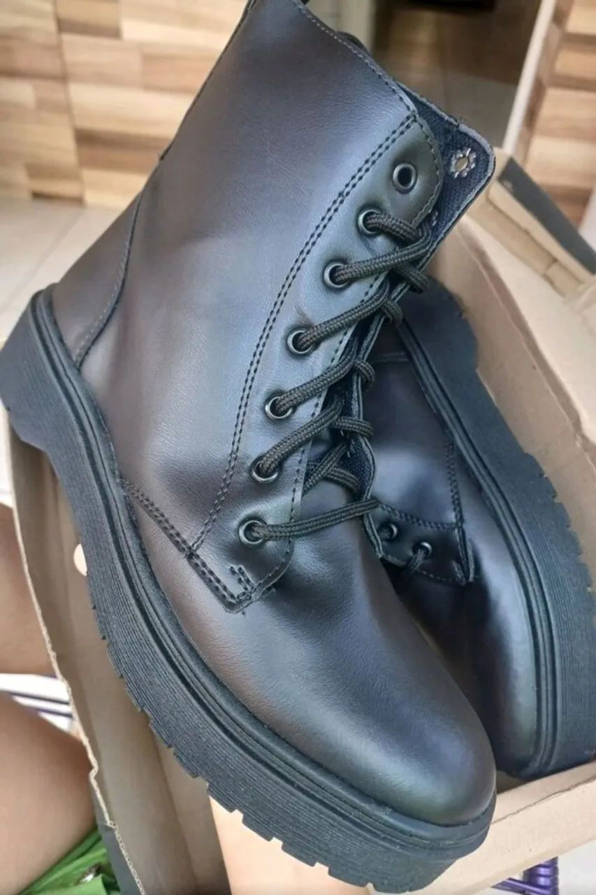 Bota Coturno Nova 37/38 - Foto 2