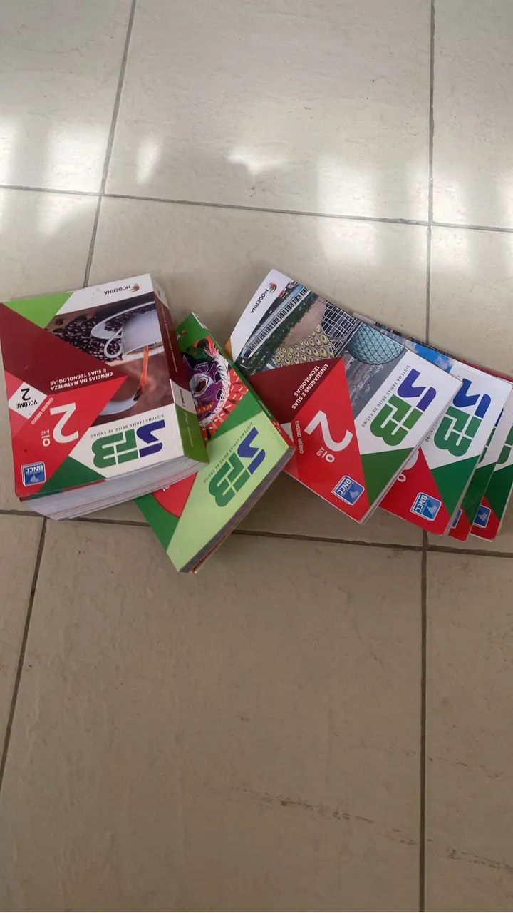 Livros didáticos 2 ano ensino médio 