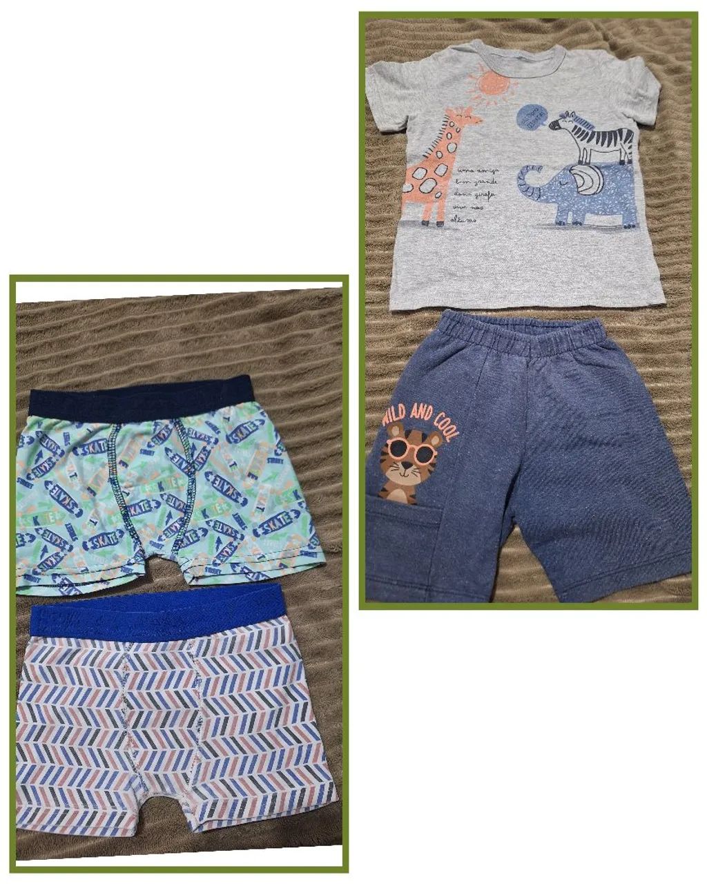 Roupas menino tam 2 (comboo) - Foto 2