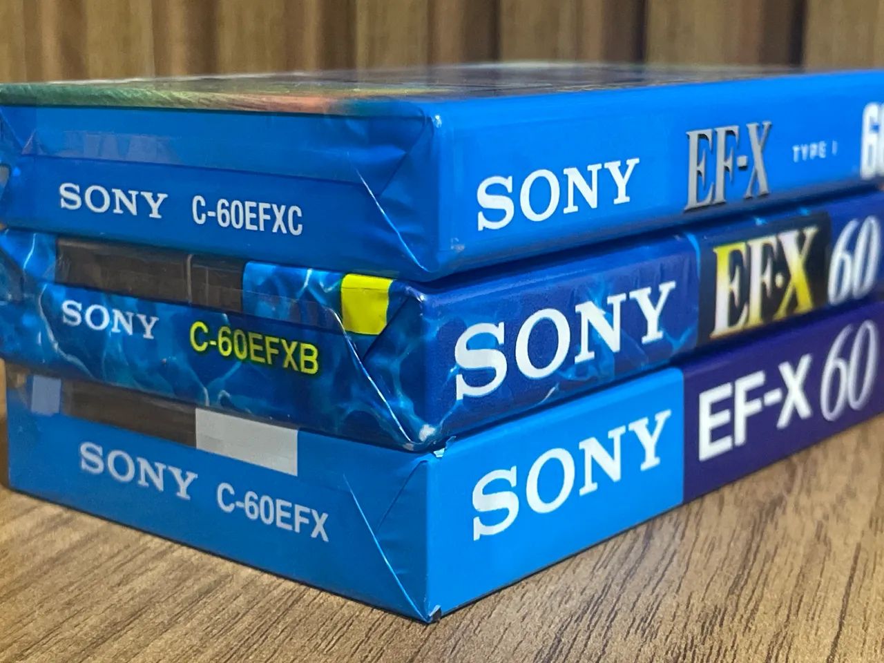 Fitas Cassete Sony EF-X 60 -Três Fitas  - Foto 3