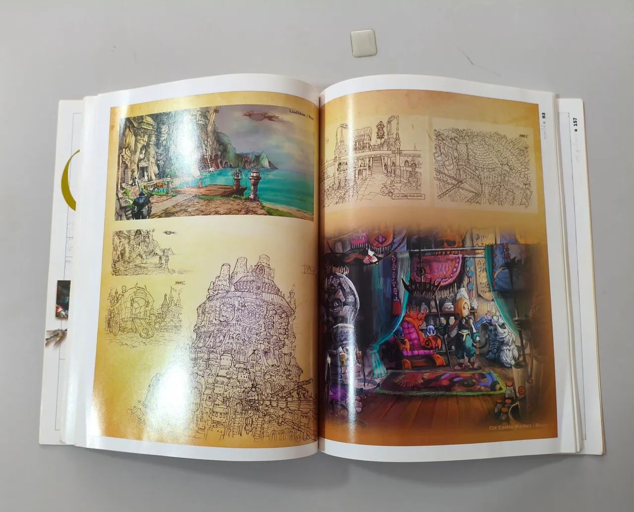 Artbook Final Fantasy IX capa mole - Foto 3