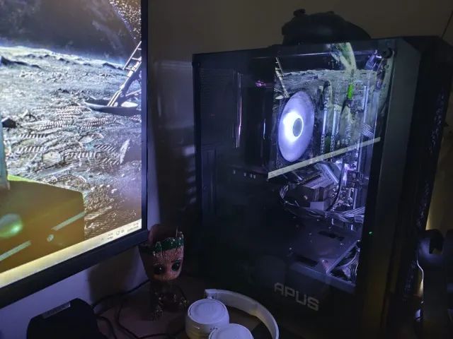 Placa de Vídeo RX 5600 XT Phantom Gaming D2 OC ASRock AMD Radeon, 6GB, DDR6 - USADA - Foto 5