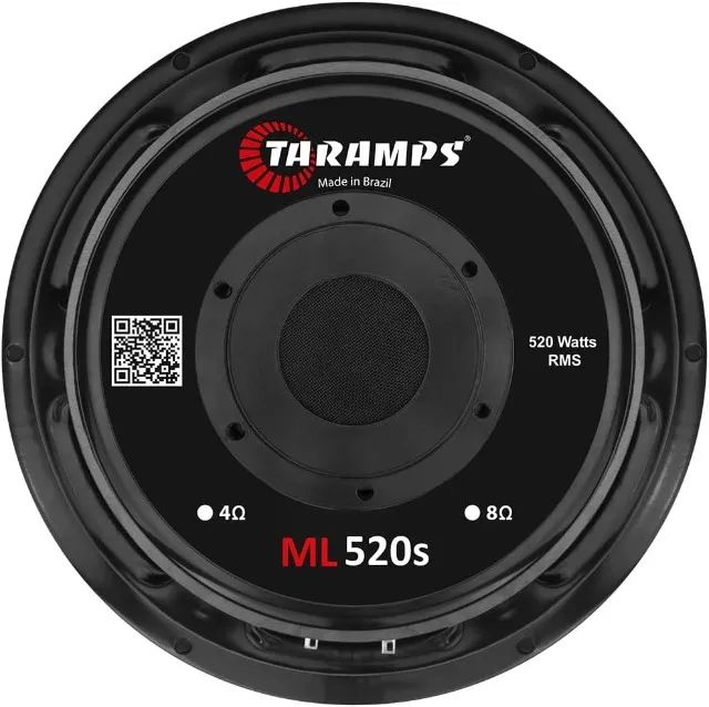 Alto Falante 10pol Medio Grave 520s 8 ohms 520W RMS Taramps - Foto 4