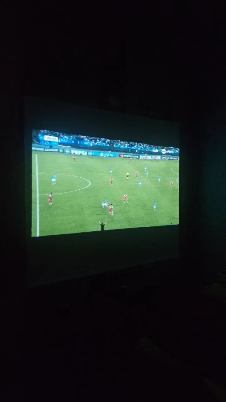 Conjunto TELÃO 75" + PROJETOR SMART - Foto 3