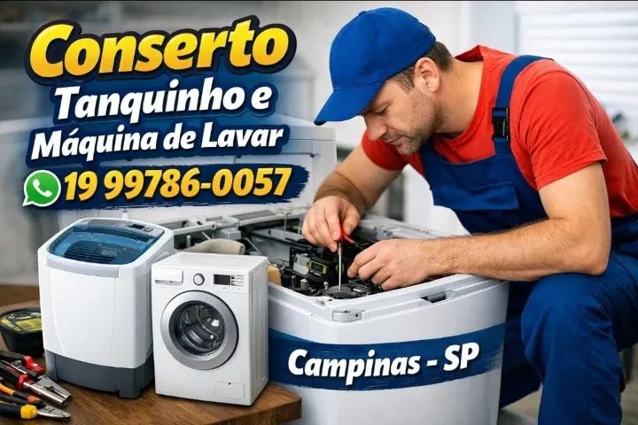 Conserto Tanquinho e Máquina de Lavar