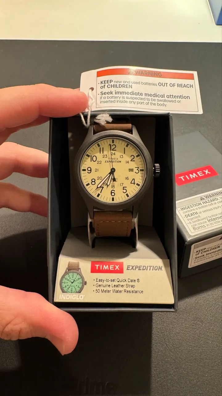 Relogio Timex Expedition Indiglo 40mm - Foto 3