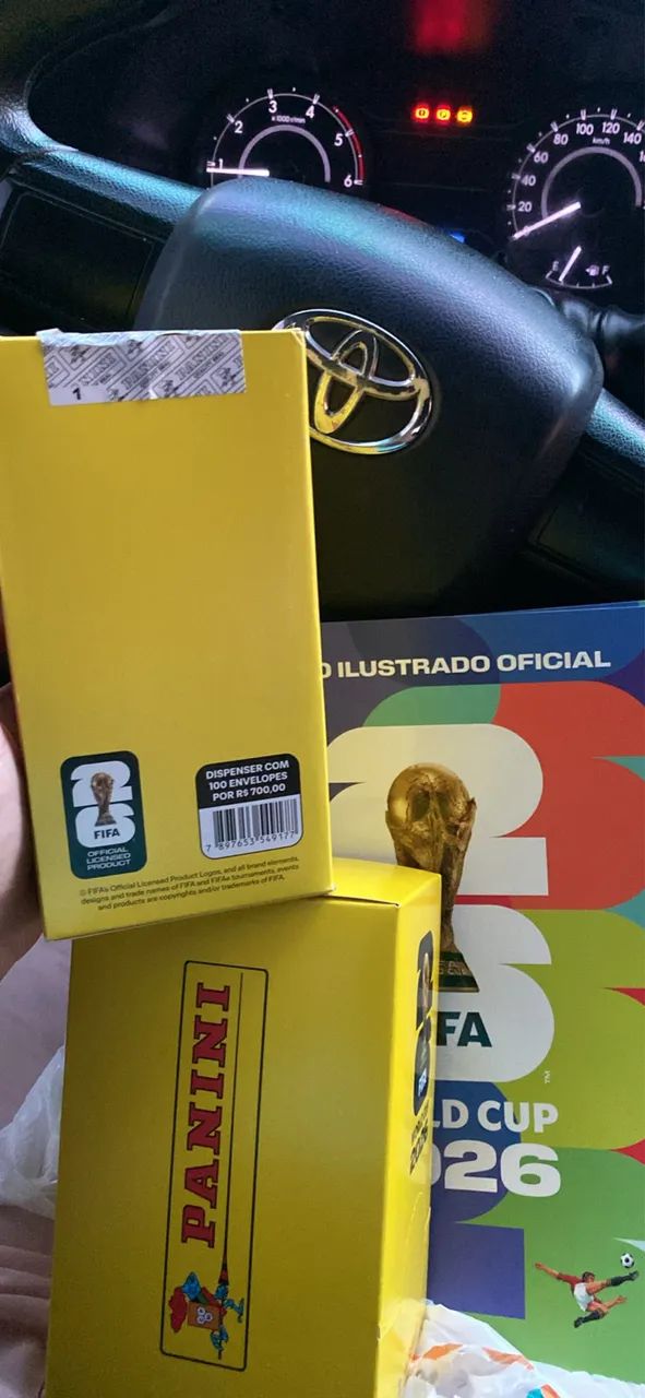 Figurinha da copa 2026