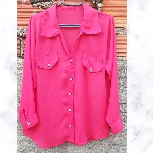 Blusa em  Social em tecido - Foto 3