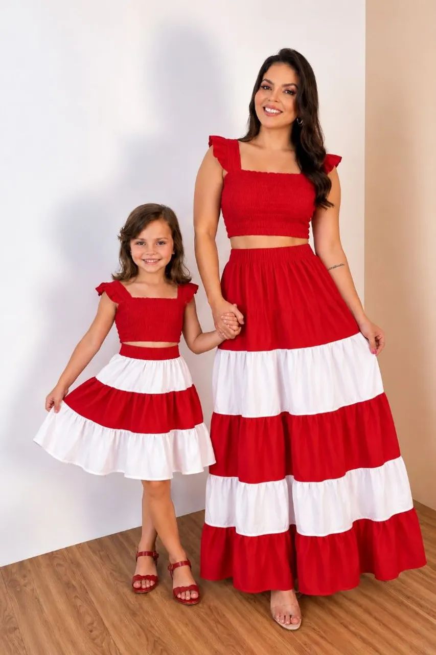 Vestido mãe e filha  - Foto 2